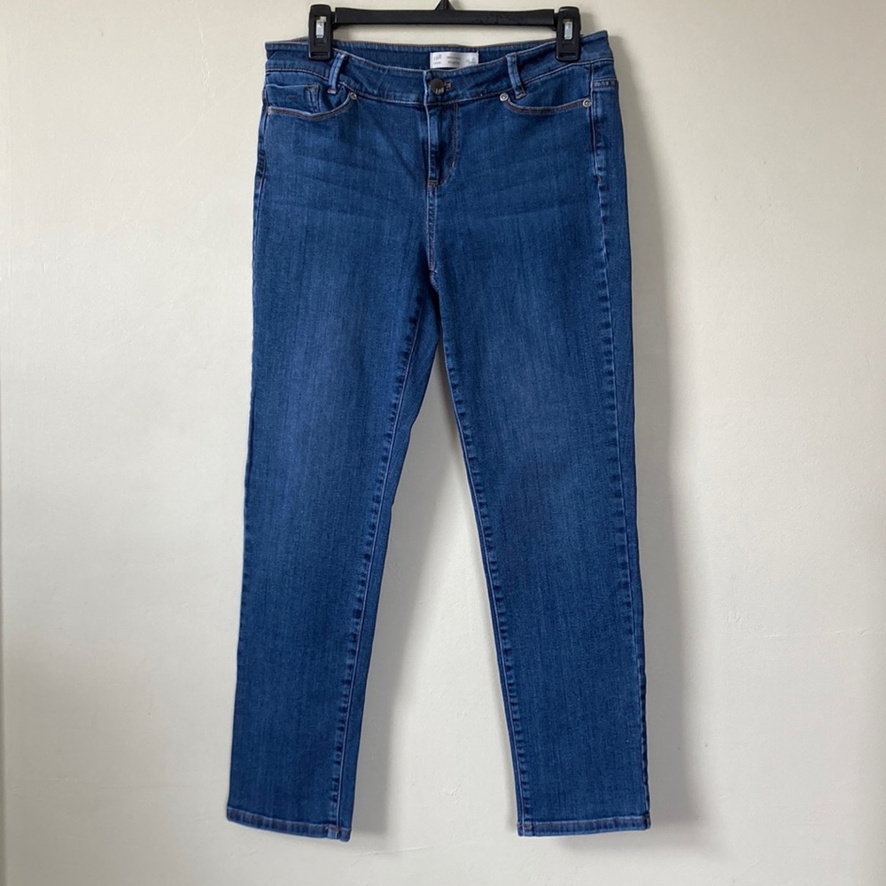J. Jill straight leg blue jeans size 8P